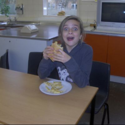 Though not normal fayre, fast food sold well on Appeals Day 2011